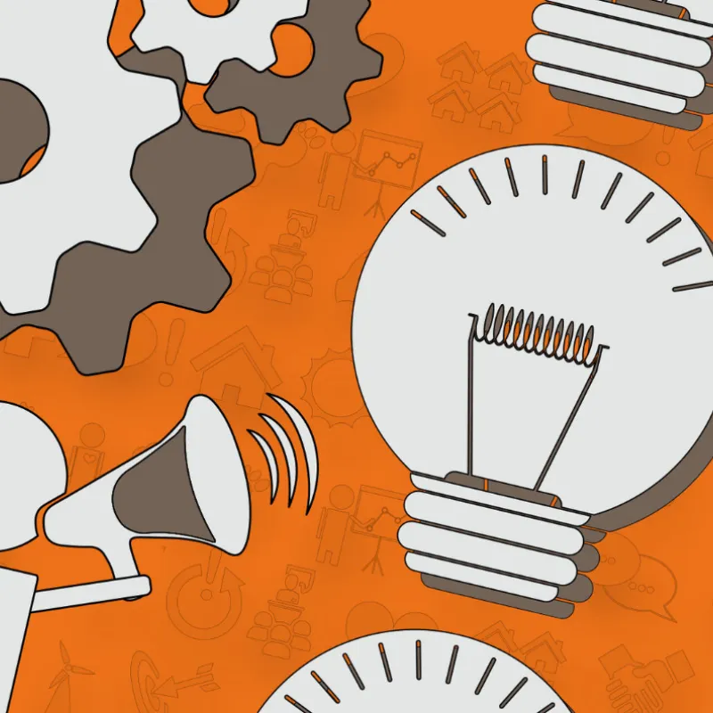 illustration of lightbulb